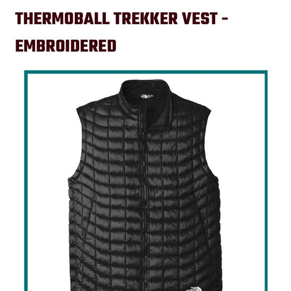 THE NORTH FACE THERMOBALL TREKKER VEST - EMBROIDERED - Picture 12 of 12